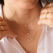 Collier plaque or destiny